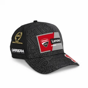 DUCATI Corse MotoGP Réplica Gorra Gorra PB63 #1 PECCO BAGNAIA Champion NUEVO - Imagen 1 de 4