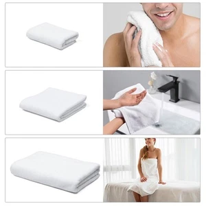 3 Pieces Bathroom Towel Set Hand Bath Face Soft Towel Hotel Spa Gym Travel Beach - Picture 1 of 6