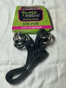 Purse Handles 25.5”x0.5” Blank Vinyl - Picture 1 of 1