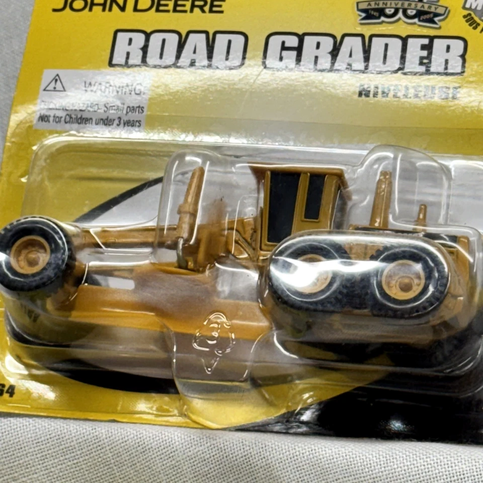 Ertl  John Deere Road Grader 60th Anniversary Die-Cast Metal 1/64 - Image 1 of 4