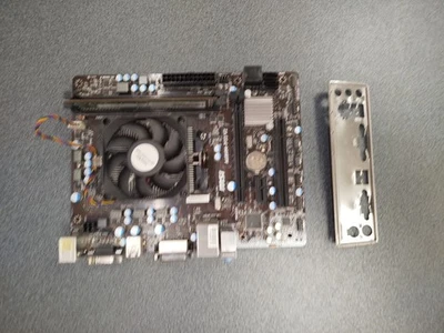 Scheda madre MSI A68HM-P33 V2 + AMD A4-4020 + 4 GB DDR3 - Immagine 1 di 4