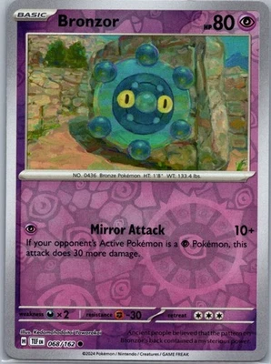 Bronzor, SV05: Temporal Forces, 068/162, Common, NM - Image 1 of 2