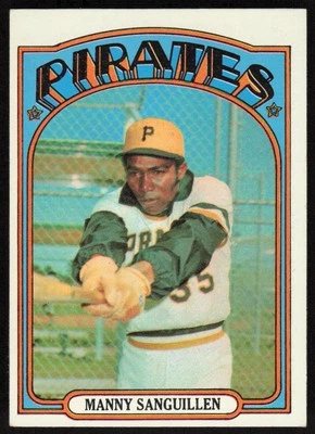1972 Topps #60 Manny Sanguillen - $1 SHIPPING (JB4) - Image 1 of 2