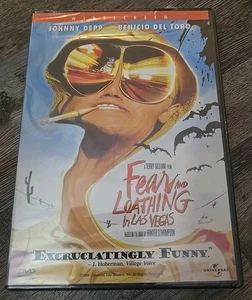 Fear and Loathing in Las Vegas DVD Widescreen Depp Del Toro Brand New SEALED - Picture 1 of 2
