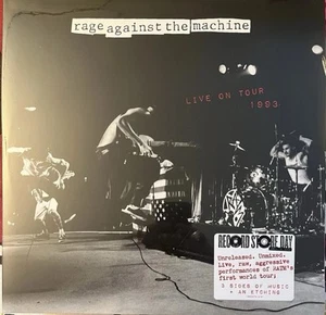 RAGE AGAINST THE MACHINE RSD 2025 Record Store Day 2xLP Live On Tour 1993 New - Picture 1 of 2