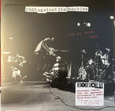 RAGE AGAINST THE MACHINE RSD 2025 Record Store Day 2xLP Live On Tour 1993 New - Image 1 of 2
