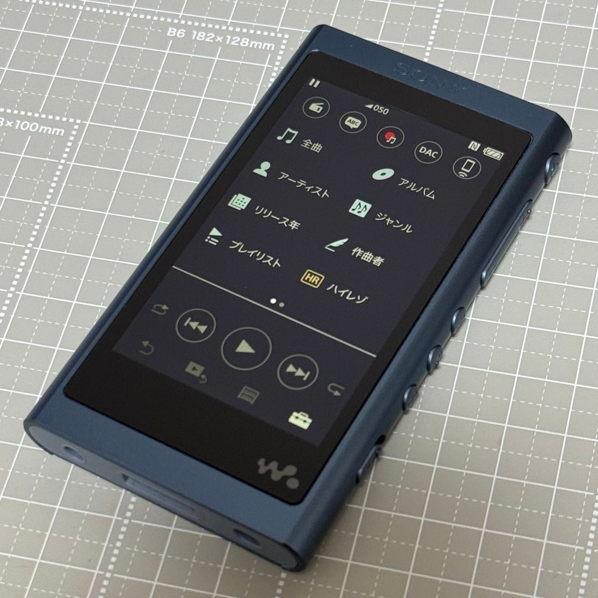 【ジャンク】SONY WALKMAN Aseries 16GB NW-A55 Sony Walkman A Series 16GB NW-A55 Bluetooth microSD Greyish