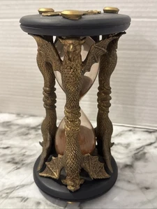 RARE Westland Giftware Wizard Of OZ 17079 GARGOYLES Sand Timer Hour  Glass 7.5” - Picture 1 of 24