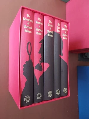The Complete Sherlock Holmes Short Stories By A. Conan Doyle Folio 2004 Superb. - Image 1 of 3