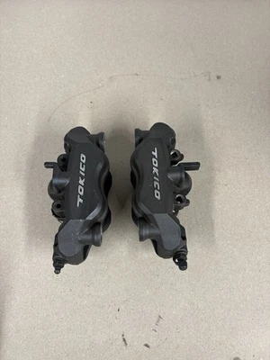 06 07 Pinzas de freno delanteras Kawasaki Ninja ZX10 ZX10R OEM #0114 Foto 1 de 4