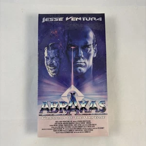 ABRAXAS Guardian of the Universe VHS Video Tape Movie Jesse Ventura NEW - Picture 1 of 3