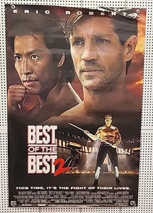 Best of the Best 2 Movie Poster 1993 Eric Roberts 27”x40” Martial Arts Taekwondo - Picture 1 of 12