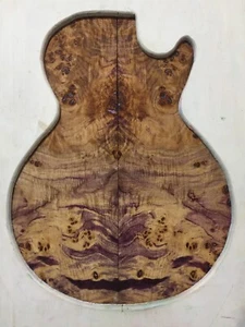 Dyed And Stabilized Poplar Burl Guitar Top .15 x 14.5 x 20.75" #1420.50 - Picture 1 of 8