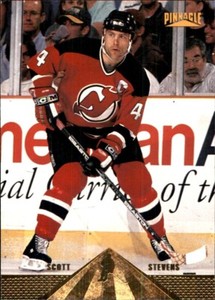1996-97 Pinnacle #4 Scott Stevens NEW JERSEY DEVILS