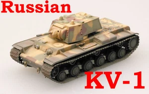 Easy Model 1/72 Russian Army KV-1 Heavy Tank 1941 "3 colors" #36275 - Picture 1 of 4