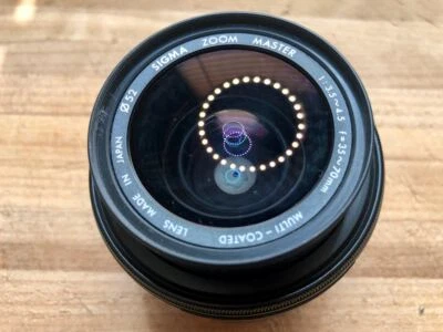 SIGMA ZOOM MASTER f=35-70mm 1:3.5-4.5 ∅52 #1120852 - Image 1 of 4