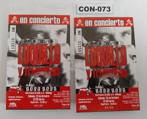CONCERT TICKETS-ENTRADAS DE CONCIERTOS --- LOQUILLO Y TROGLODITAS (CON-073) - Imagen 1 de 1