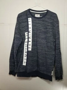 Indigo Nation Men’s Size Large Long Sleeve Full Zip Shirt Rare Custom Shirt - Picture 1 of 5