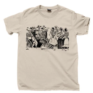 Jose Guadalupe Posada T-Shirt Day Of Dead Hispanic Mexico Artist Mariachi Tee - Bild 1 von 16