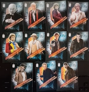 2016 Topps Doctor Who Timeless -Doctors Across Time- Lot of 11, Missing 3 and 10 - Picture 1 of 3