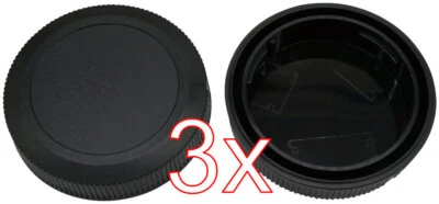 XULLU 3 X Objektiv Rückdeckel passend Canon RF Bajonett Bajonett Rear Lens Cap Deckel