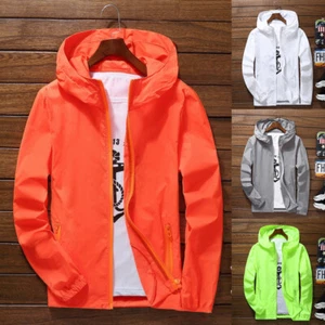 Men's Lightweight Jacket Wind Jacket Waterproof Hoodie Jacket