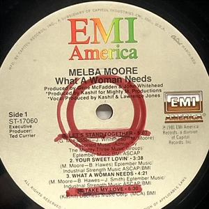 Melba Moore - What A Woman Needs LP - ST-17060 6 - Picture 1 of 6