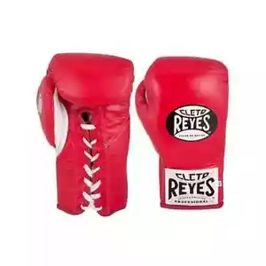 Customized professional Red boxing gloves lace type Fighting/Training gloves - Picture 1 of 1