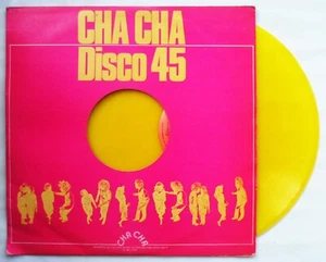 JACKIE - WHO CAN I RUN TO 12" YELLOW VINYL CHA CHA 1980 CHAD28 *VG+/G* - Imagen 1 de 7