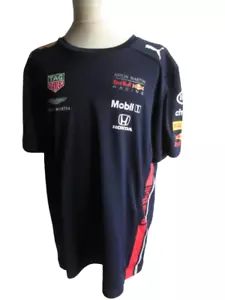 T-shirt garçon Puma Tag Aston Martin Red Bull Esso Citroen Taille 14 ans - Imagen 1 de 7