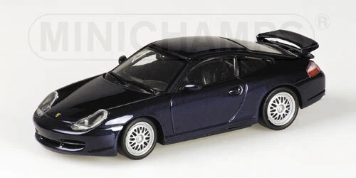 Minichamps 1:43 Porsche 996 GT3 1999 blue - Bild 1 von 1