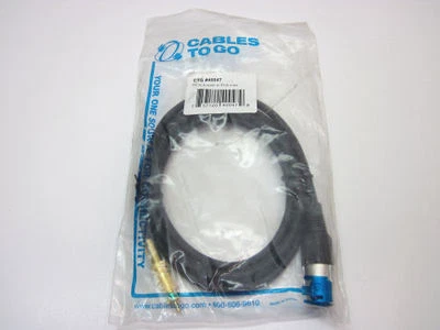 Cables to Go 40047 6ft Pro-Audio XLR Male to RCA Male Cable - Image 1 of 4