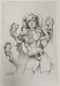 Fearless Dawn The Bomb 3 Cover D Virgin Variant Asylum Press Steve Mannion - Picture 1 of 2
