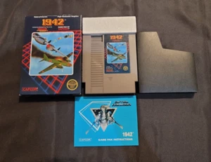 1942 Hangtab für NES Nintendo komplett in Box Top Zustand CIB - Bild 1 von 6