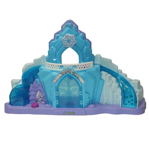 Fisher-Price Little People Disney Frozen Palacio de Hielo Elsa Solo *Funciona* - Imagen 1 de 11