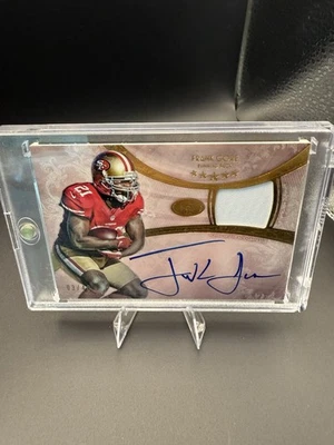 2013 Topps Five Star - Signatures Patch Frank Gore #FSSP-FG Gold /40 (AU, MEM) - Image 1 of 2
