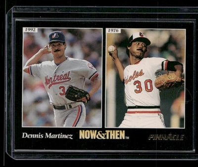 1993 Pinnacle - Ten & Now Dennis Martinez #291 - Image 1 of 2