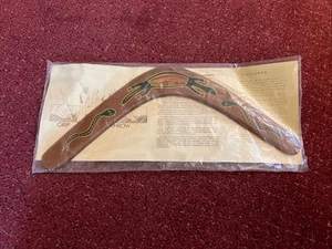 VTG Genuine Australia Returning Boomerang Kangaroo Design New Old Stock🔥 - Picture 1 of 4