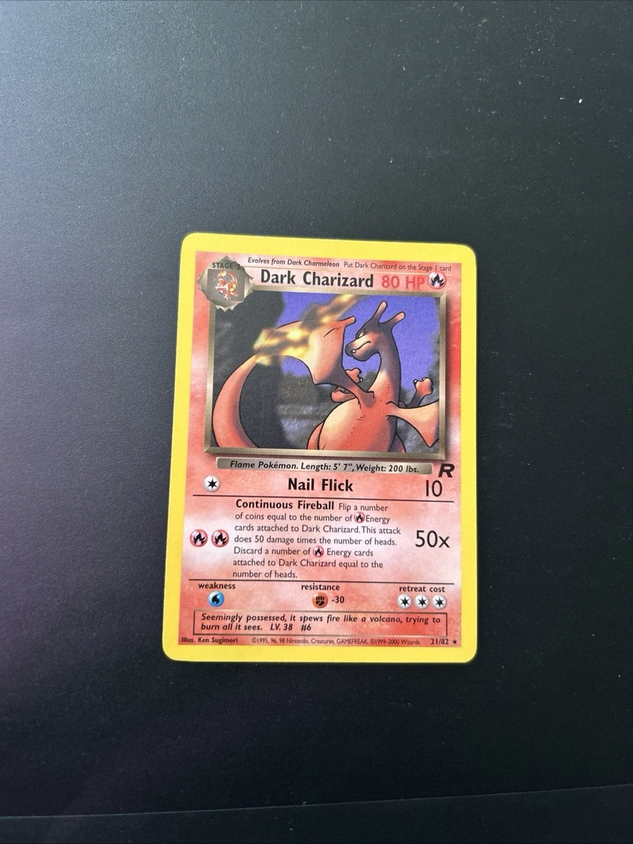 Pokémon Darkness Charizard Individual Cards for sale - eBay