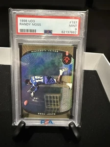 1998 Upper Deck UD3 Holofoil Rookie Randy Moss - PSA 9 - SP - Picture 1 of 1