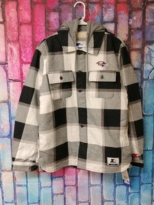 Starter Ravens Steppjacke Herren US Größe M - Bild 1 von 6