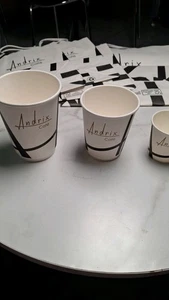 Karat 8 Unzen Papier Hot Cups (80 mm), Kraftpapier - 500 Stck. Verfügbar 100000 - Bild 1 von 6