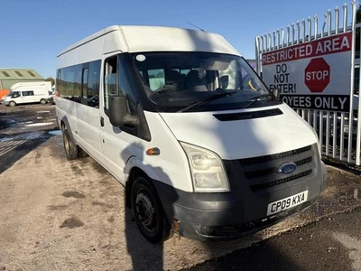 2009 Ford Transit T430 minibus camper project fresh mot needs repair Rwd No Vat - Image 1 of 4