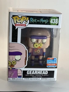 Funko POP! Animation: Rick and Morty - Gearhead 2018 NYCC Exclusive Vaulted - Picture 1 of 2