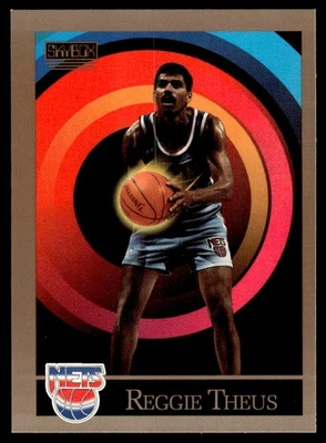 1990-91 SkyBox Reggie Theus New Jersey Nets #399 - Image 1 of 2