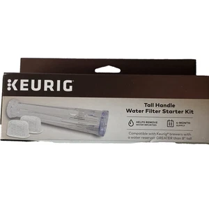 Keurig Tall Handle Water Filter Starter Kit New in Box 2 Filters 4 Month Supply - Picture 1 of 7