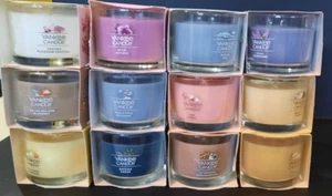 YANKEE CANDLE 12 DIFFERENT SCENTS MINI 1.3 OZ SCENTED CANDLES SET NIB - Picture 1 of 7