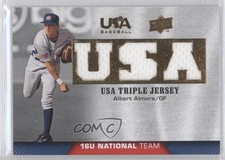 2009 USA Baseball Box Set Triple Jersey 16U National Team Albert Almora
