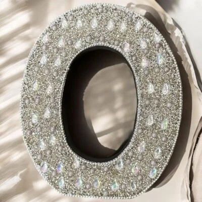 НОВЫЙ декоративный предмет с монограммой Bombay с буквой «O» с драгоценными камнями - Изображение 1 из 4