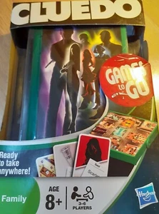 Cluedo Grab And Go Travel Game board - for 2 to 6 players* - Picture 1 of 10